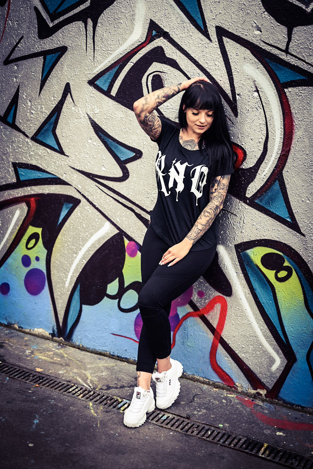 T-SHIRT RNO FONT NEW STYLE LADIES VERSCH. FARBEN