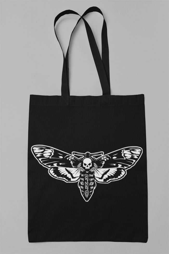 STOFFBEUTEL BAG MOTH BLACK