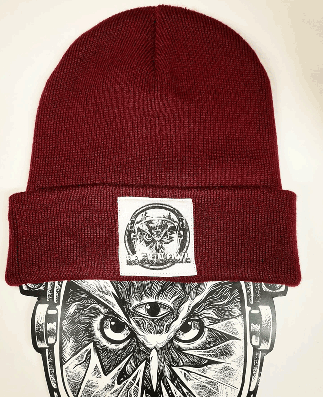 BEANIE ASTROOWL DESIGN