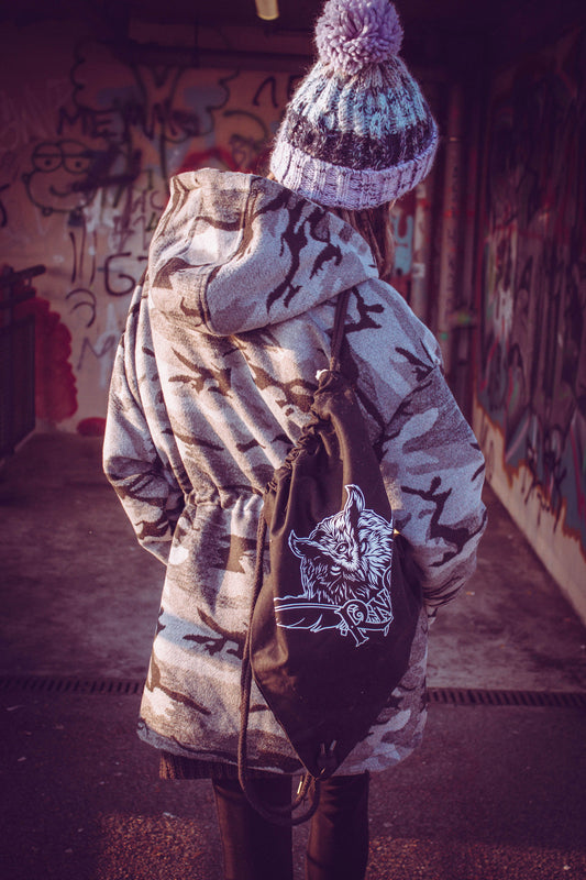 RNO Gymbag Feather ALLBLACK