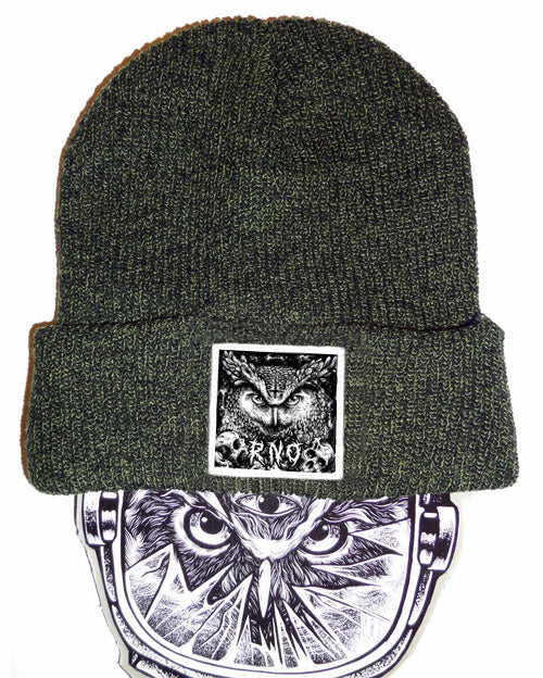 BEANIE D-OWL DESIGN VERSCH. FARBEN