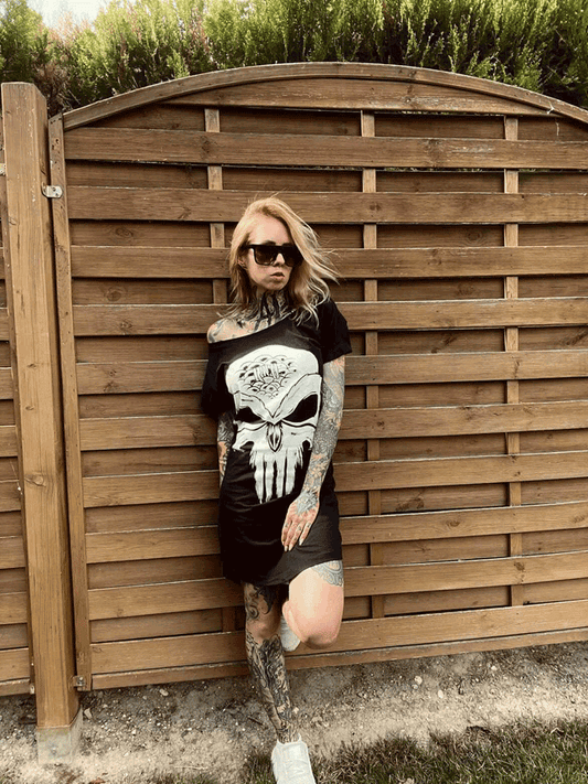 KLEID OWLISHER LOOSE FIT LADY BLACK