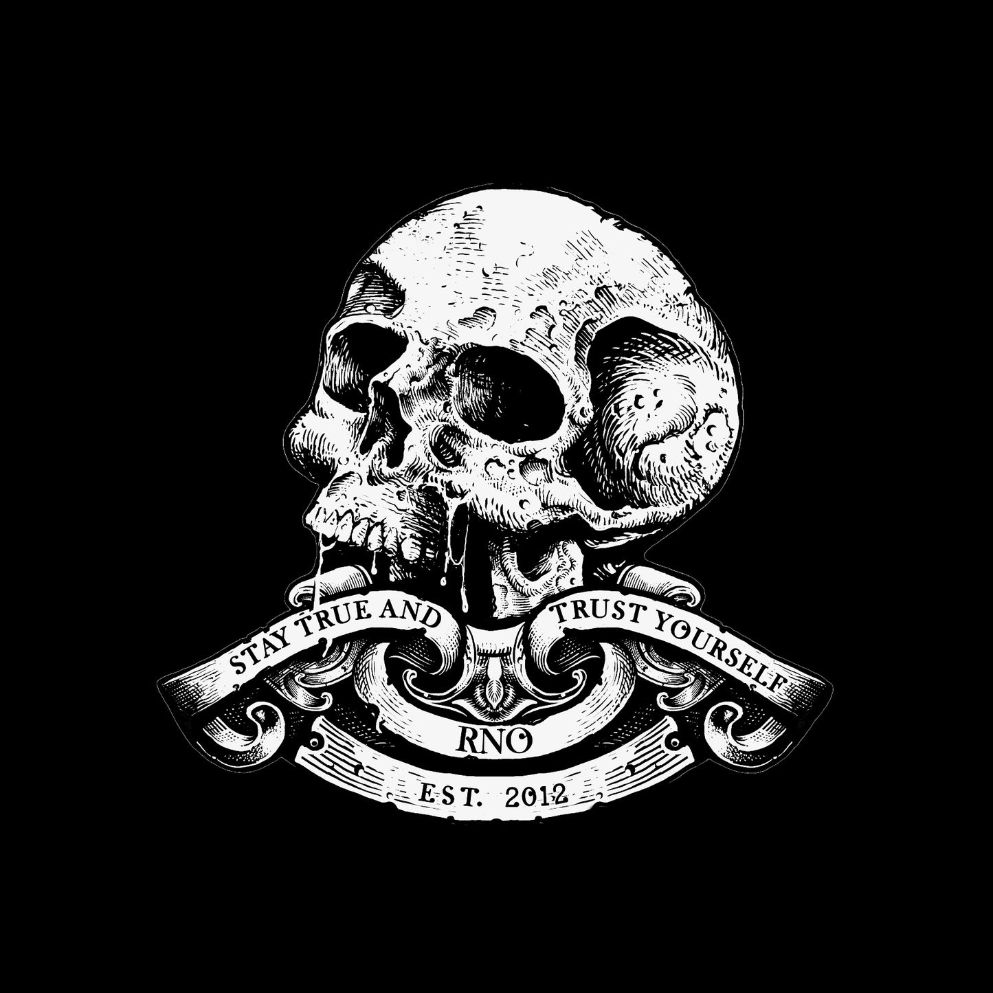 HOODIE CROWL BLACK UNI