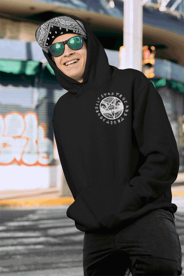 HOODIE D-OWL BLACK UNI