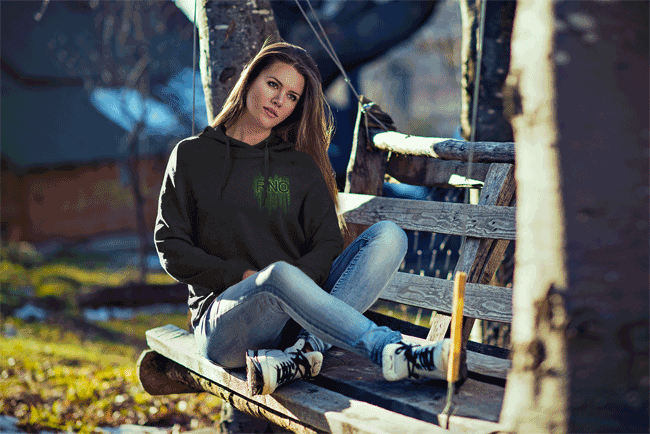 HOODIE MATRIX NEOWL BLACK UNI