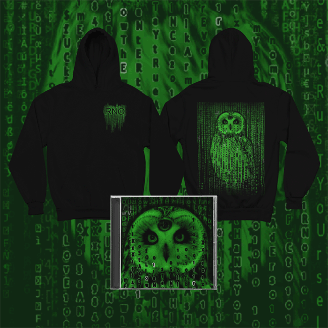 ZIPPER MATRIX NEOWL BLACK UNI