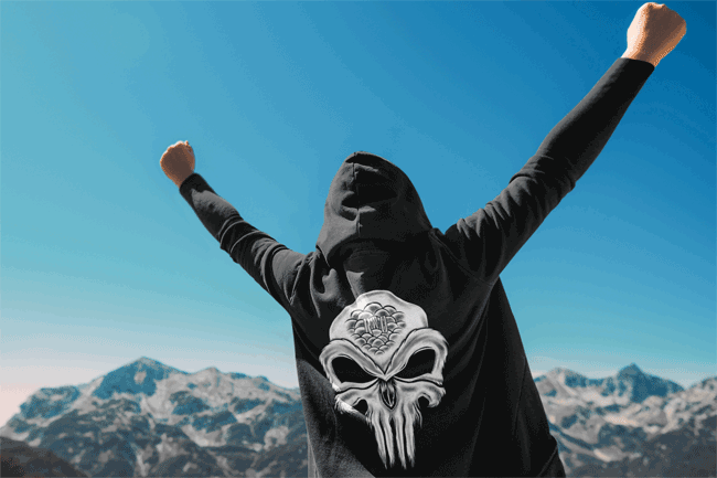 HOODIE OWLISHER BLACK UNI