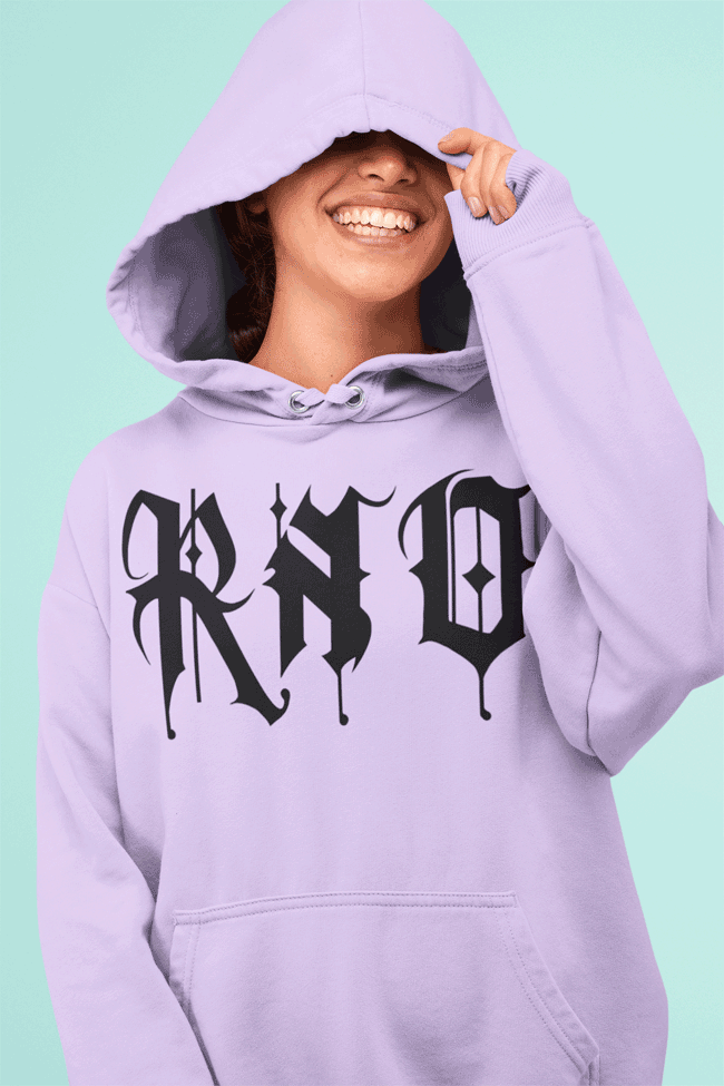 HOODIE RNO FONT NEW STYLE UNI VERSCH. FARBEN