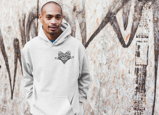 HOODIE ZOMBIEFIGHT GREY UNI