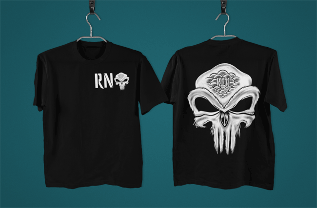 T-SHIRT POCKET OWLISHER UNI BLACK