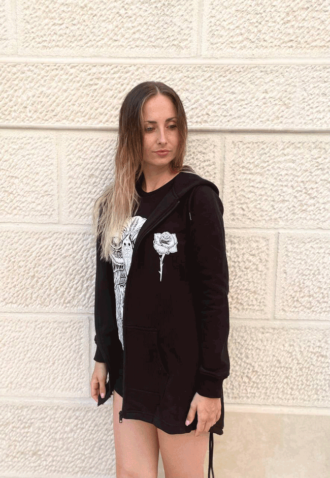 PARKA ROSEOWL LADIES BLACK