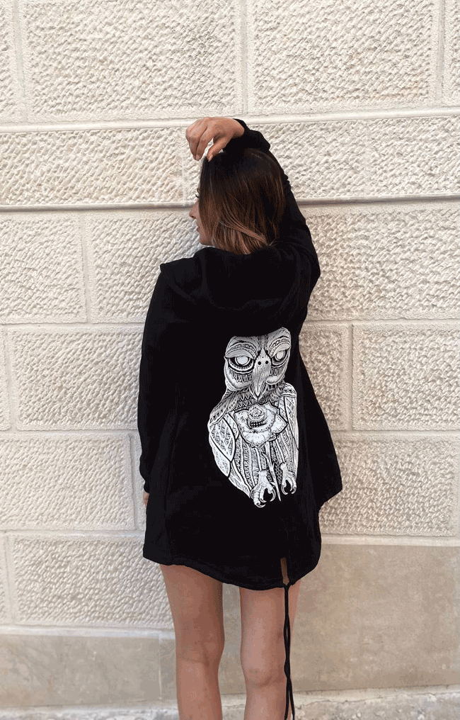PARKA ROSEOWL LADIES BLACK