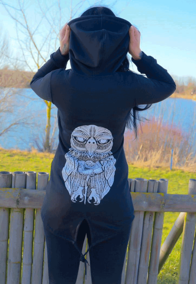 PARKA ROSEOWL LADIES BLACK