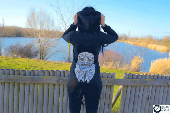 PARKA ROSEOWL LADIES BLACK