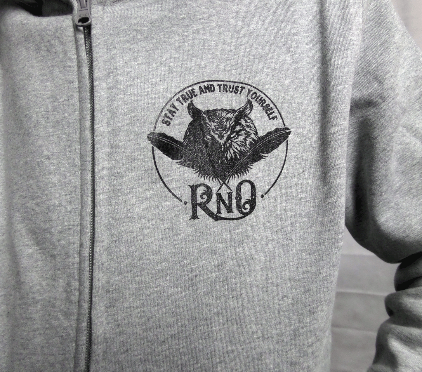 ZIPPER GOWLT GREY UNI