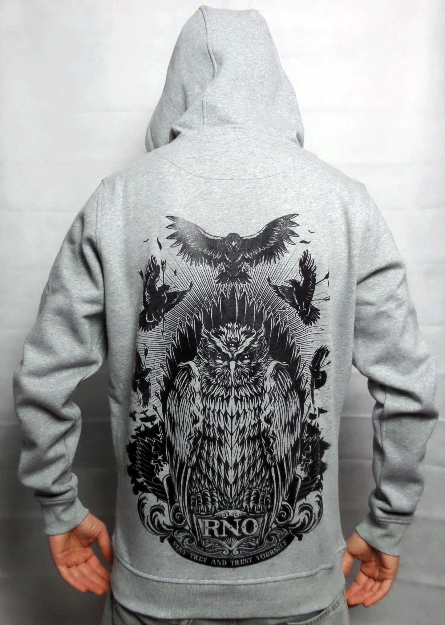 ZIPPER GOWLT GREY UNI