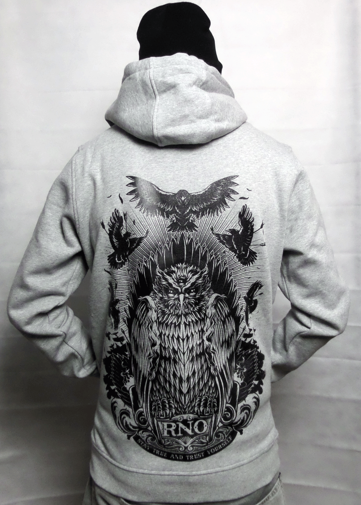 ZIPPER GOWLT GREY UNI