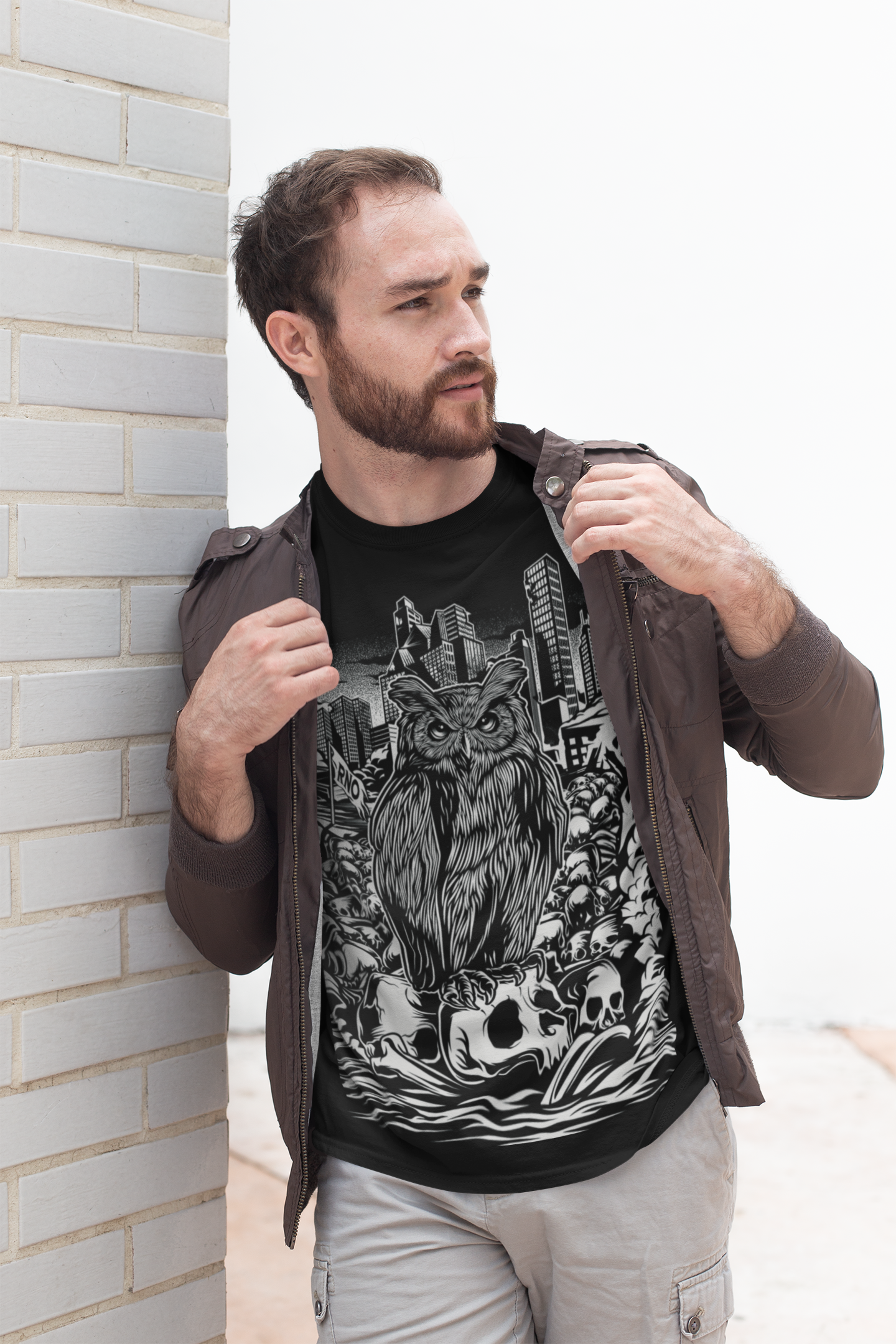 T-SHIRT APOWLCALYPSE MEN BLACK