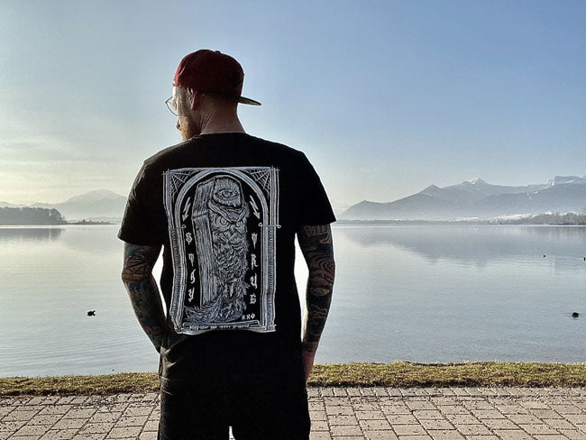 T-SHIRT POCKET COWLFFIN UNI BLACK