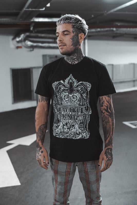 T-SHIRT DEMOWLGORGON MEN BLACK