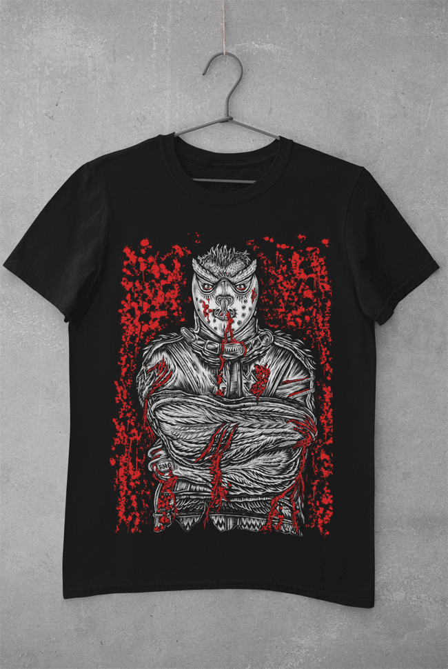 T-SHIRT HANNIBOWL MEN BLACK