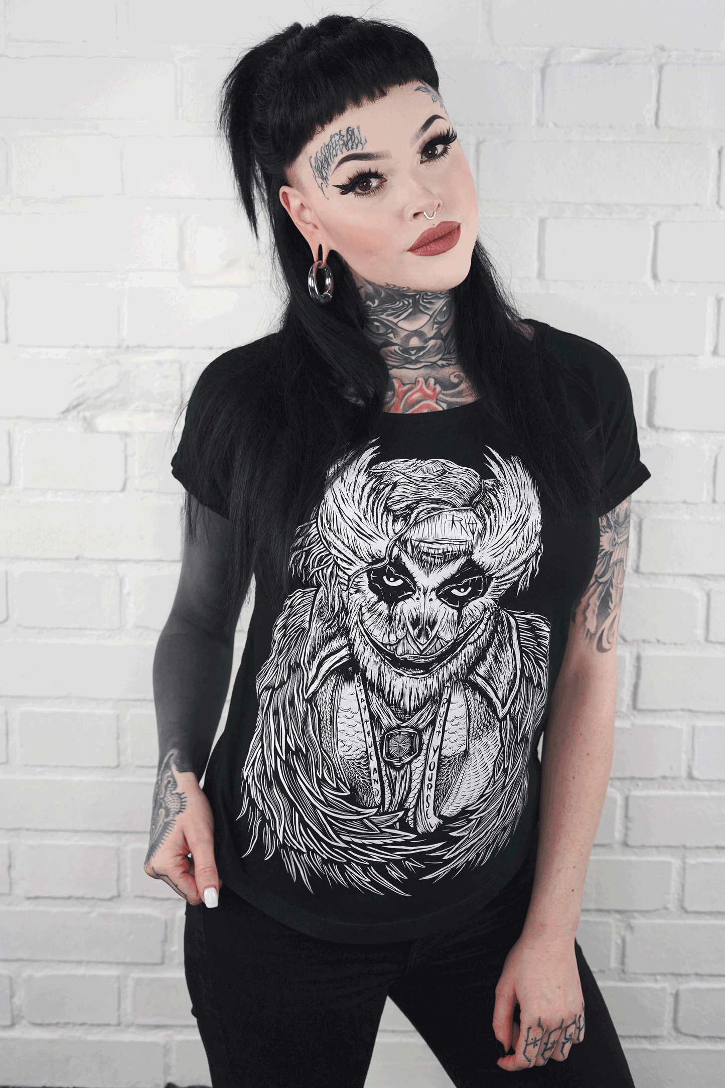 T-SHIRT JOWLKER LADIES BLACK