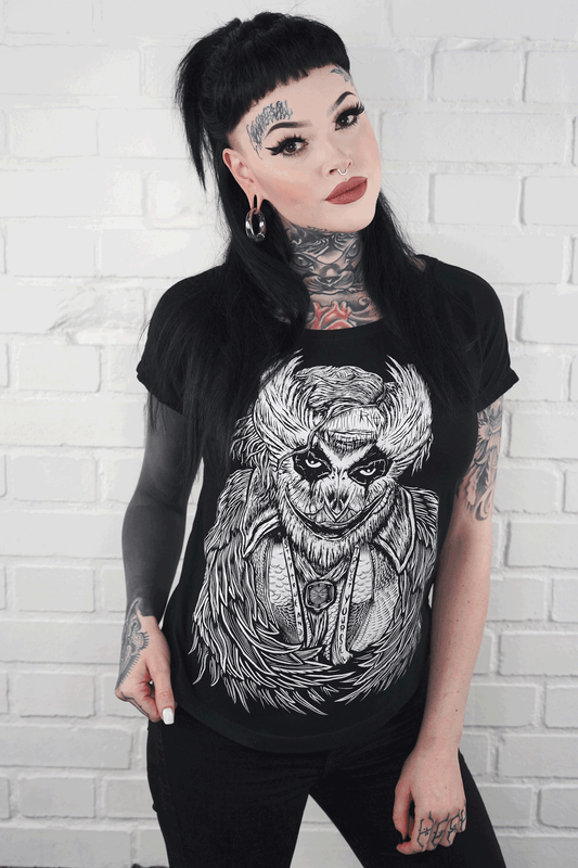 T-SHIRT JOWLKER LADIES BLACK