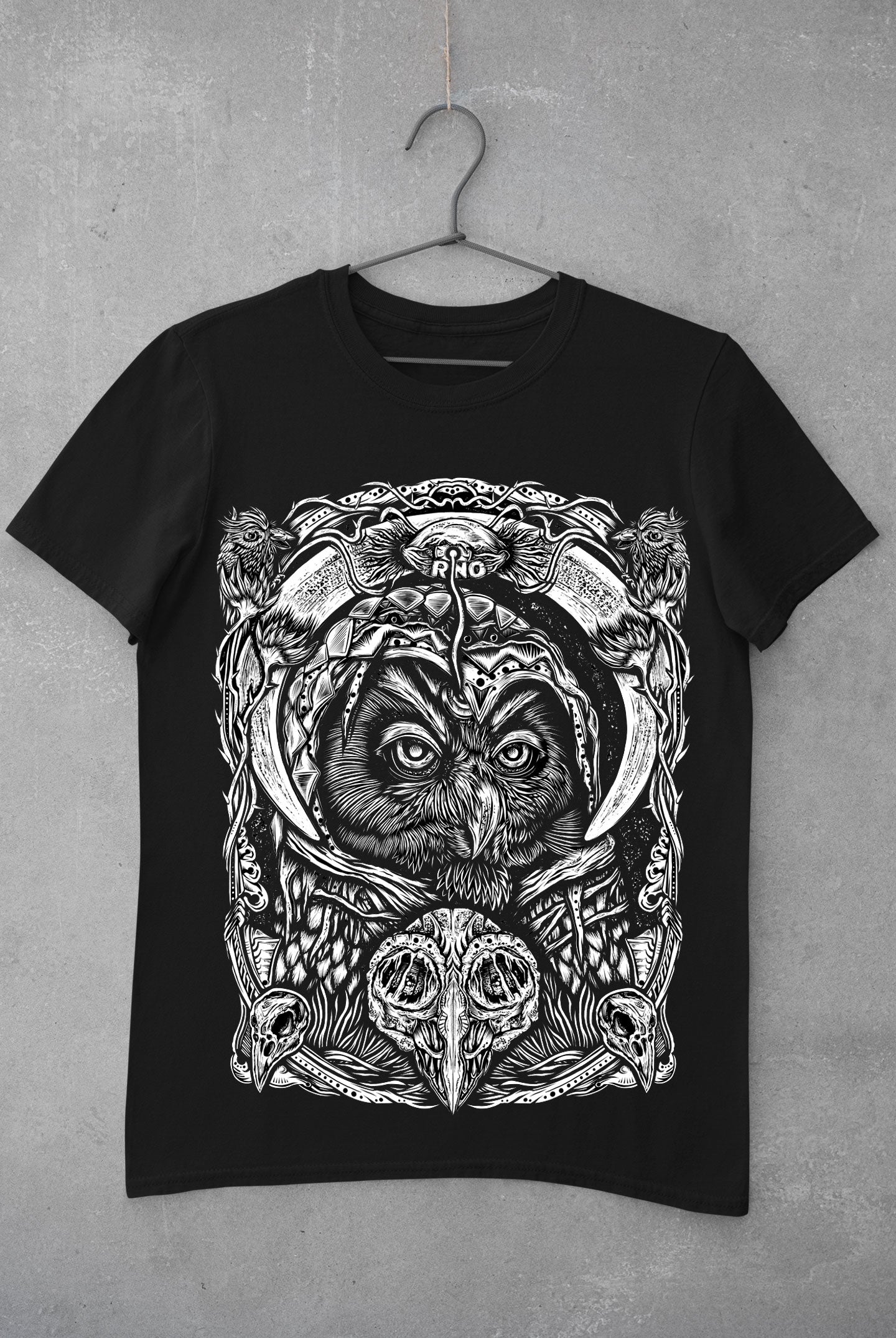 T-SHIRT MAGICOWL MEN BLACK