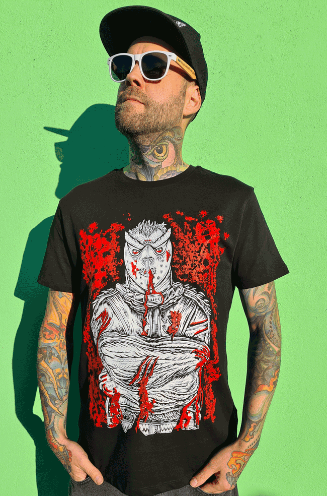 T-SHIRT HANNIBOWL MEN BLACK