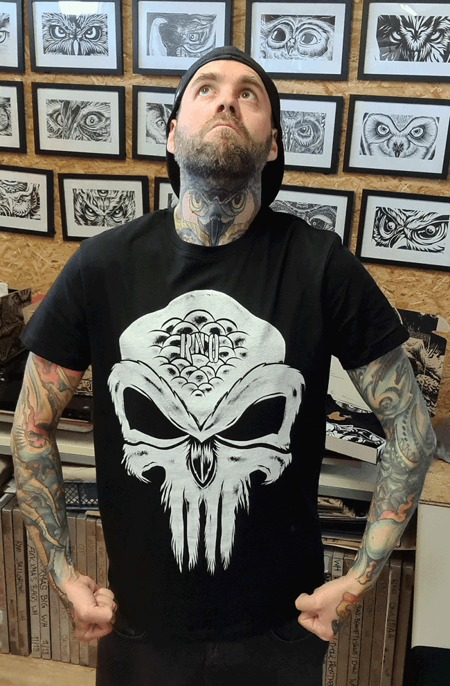 T-SHIRT OWLISHER MEN BLACK