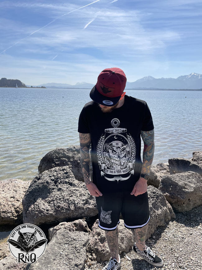 T-SHIRT SAILOROWL MEN BLACK