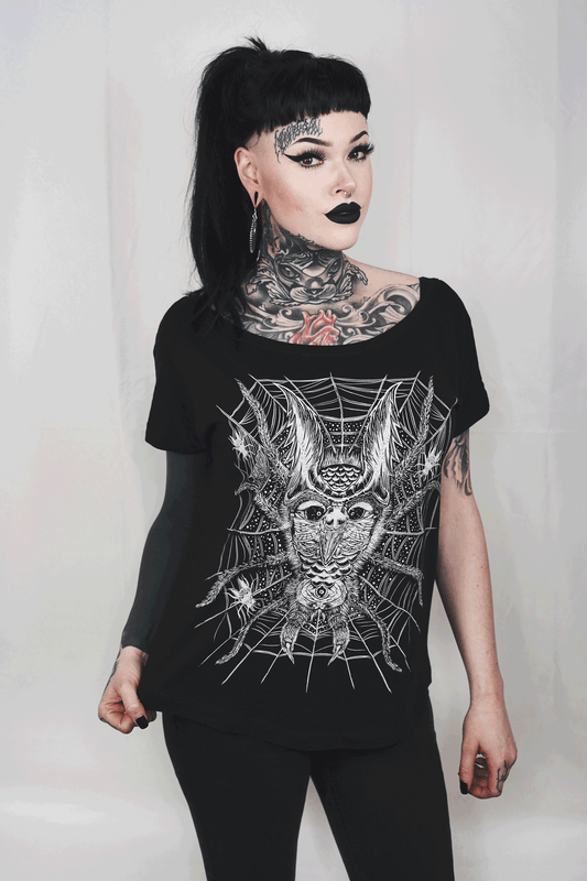 T-SHIRT SPOWLDER LADIES BLACK