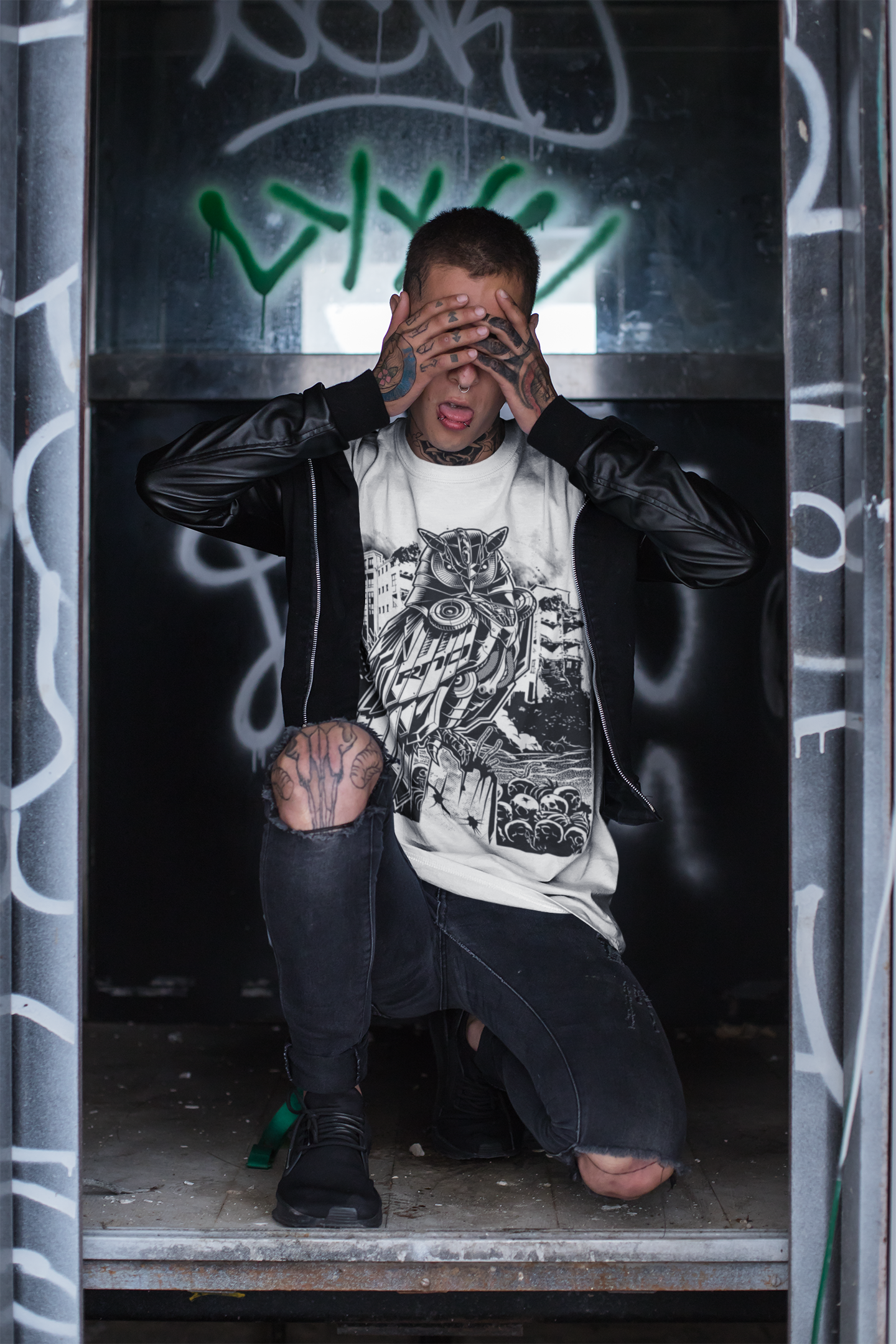 T-SHIRT TRANSFOWLERS MEN WHITE