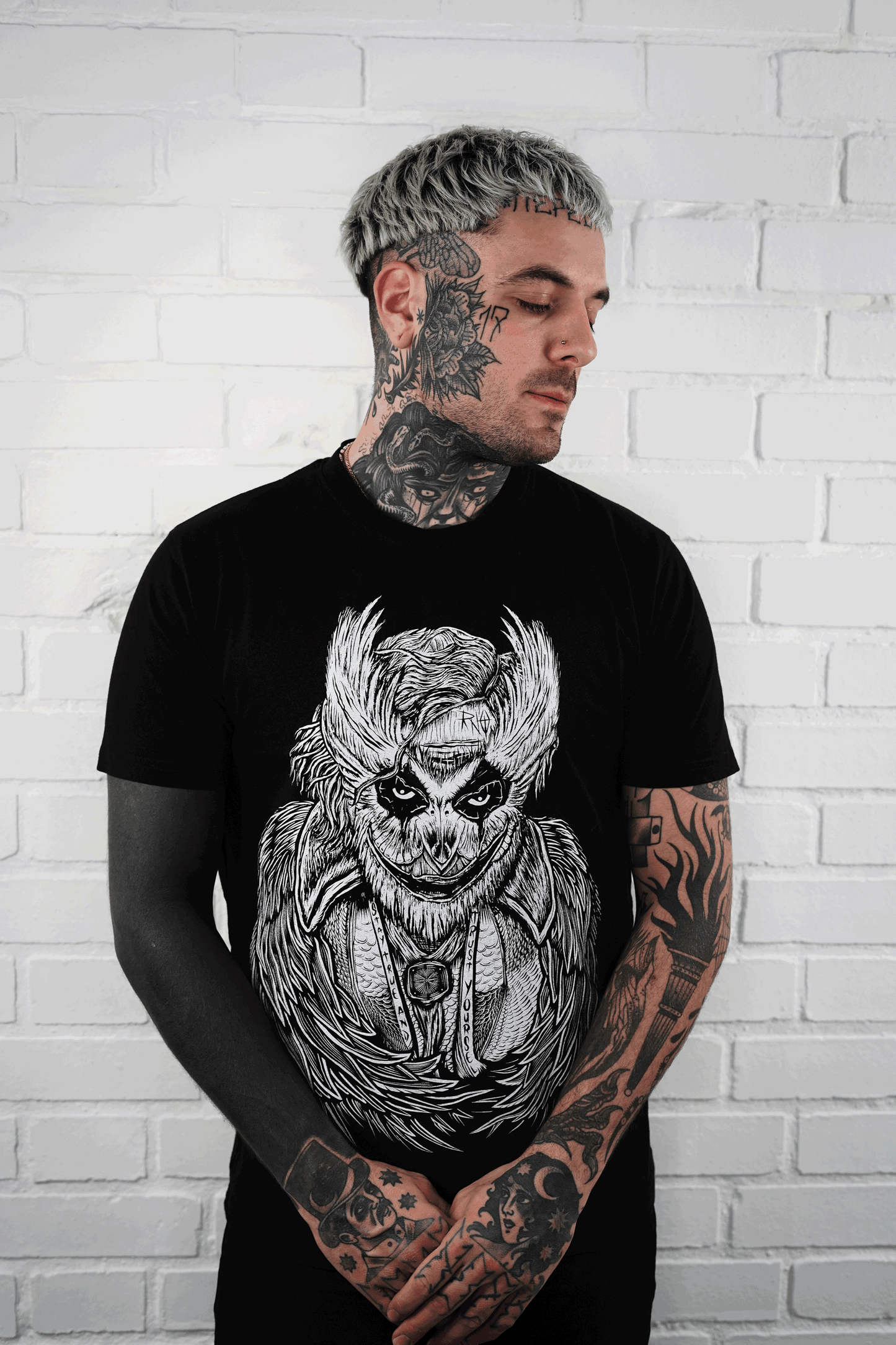 T-SHIRT JOWLKER MEN BLACK