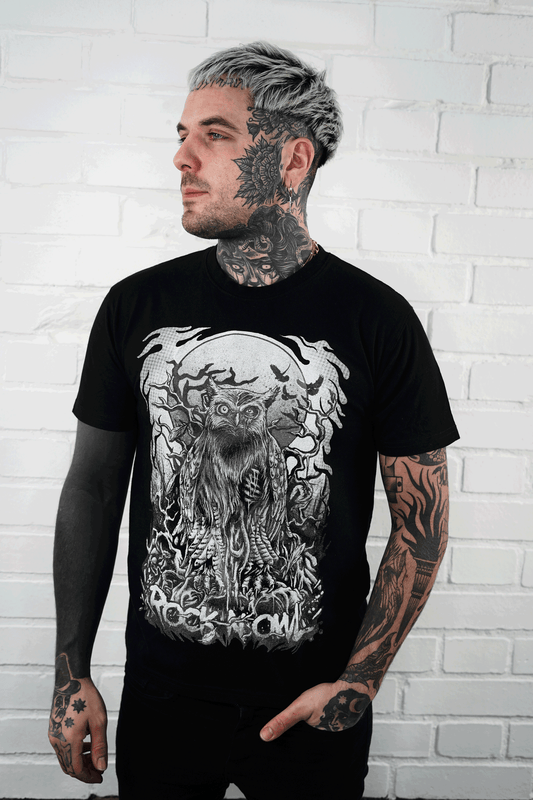 T-SHIRT ZOMBIE MEN BLACK