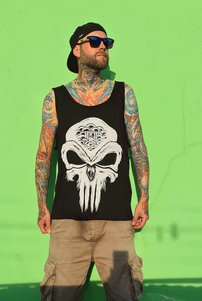 TANKTOP OWLISHER MEN BLACK