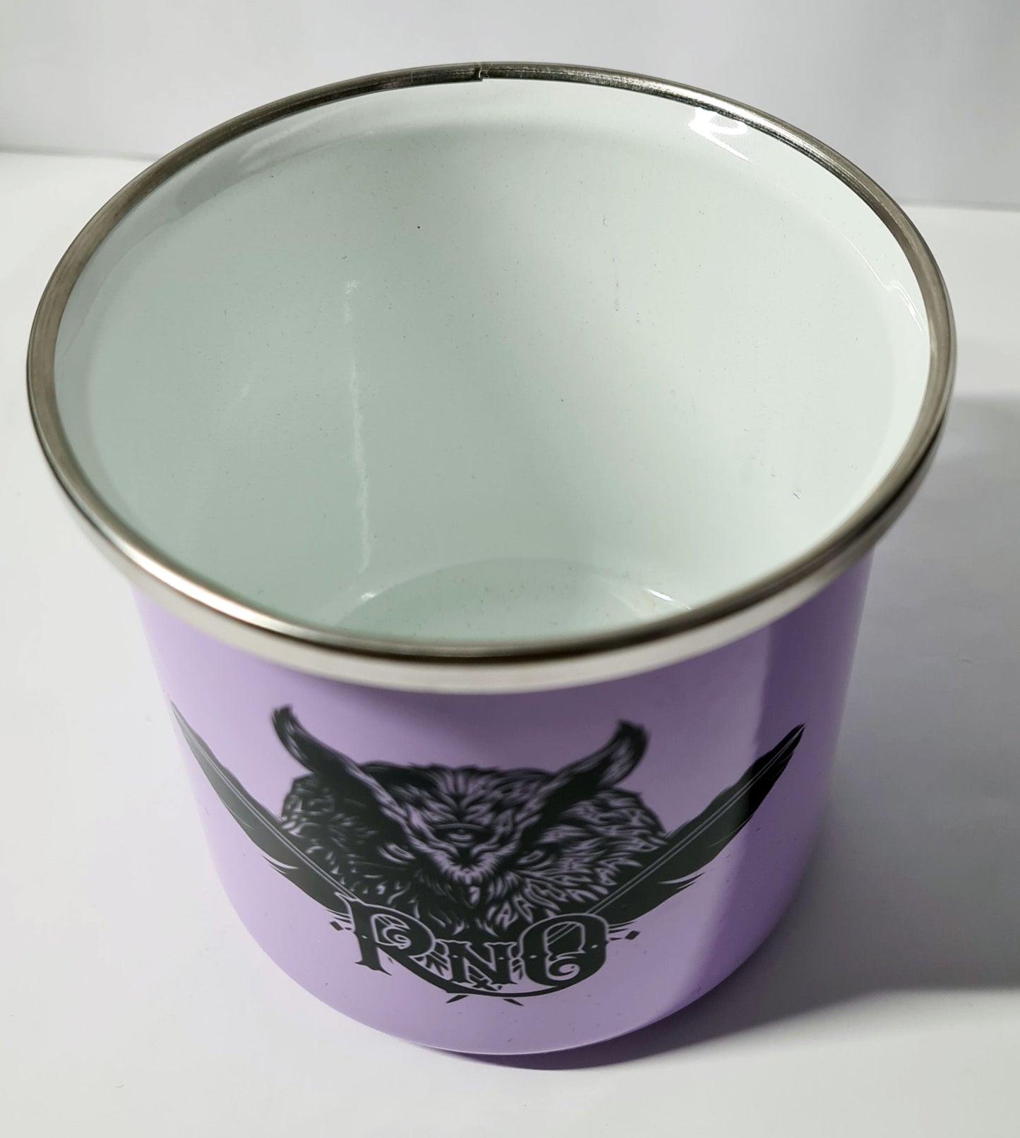 RNO TASSE FEATHER EMAILLE LAVENDEL 360ml