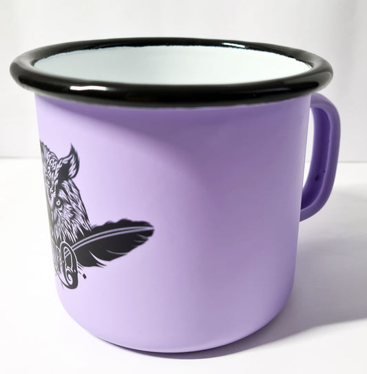 RNO TASSE FEATHER EMAILLE VIOLETT 360ml