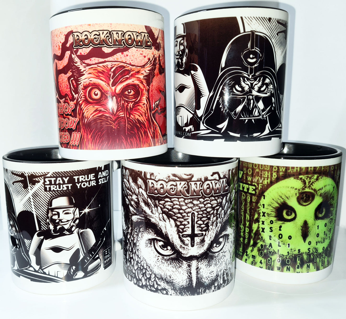 RNO TASSE D-OWL KERAMIK 330ml