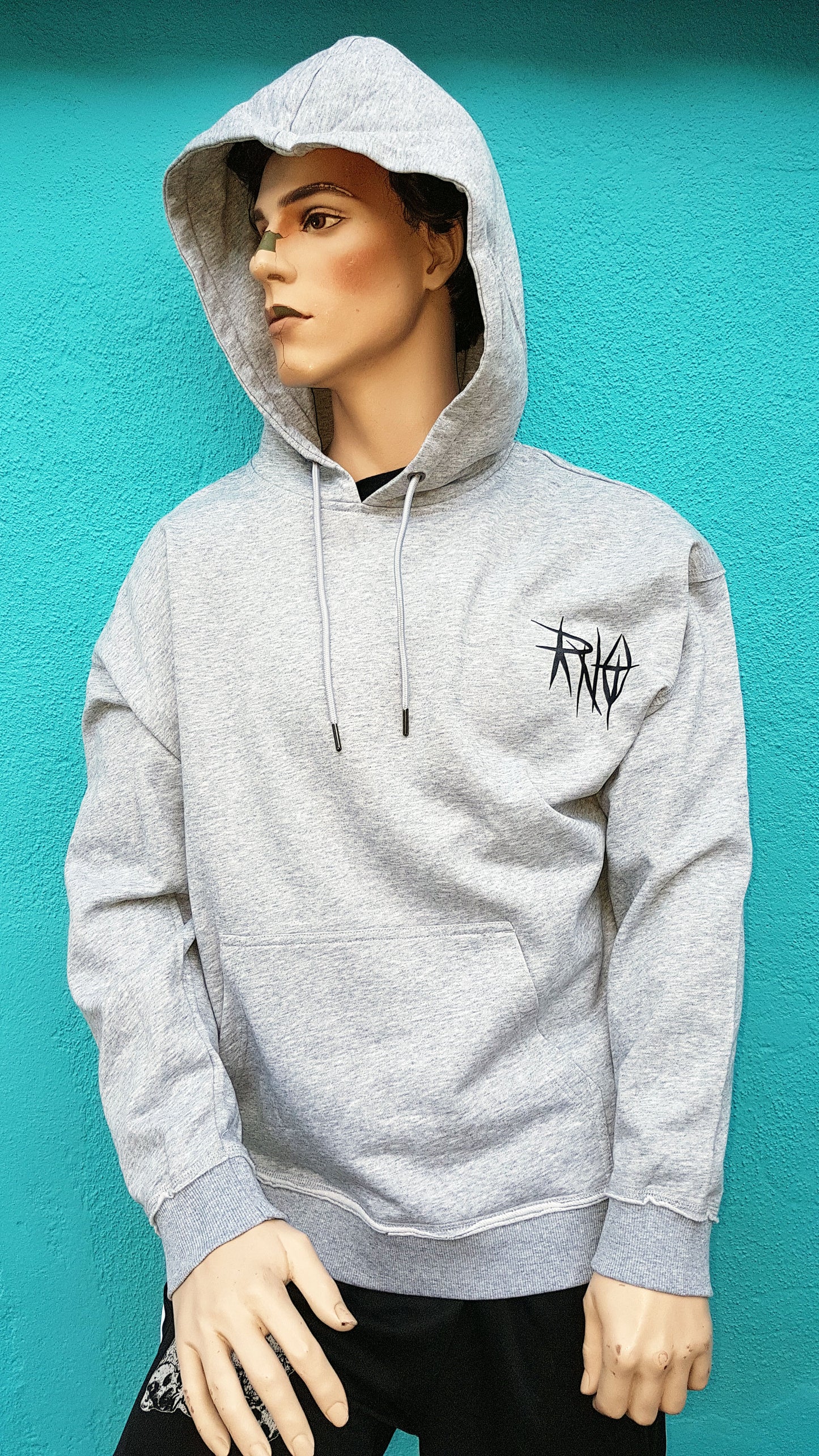HOODIE VENOWL GREY UNI