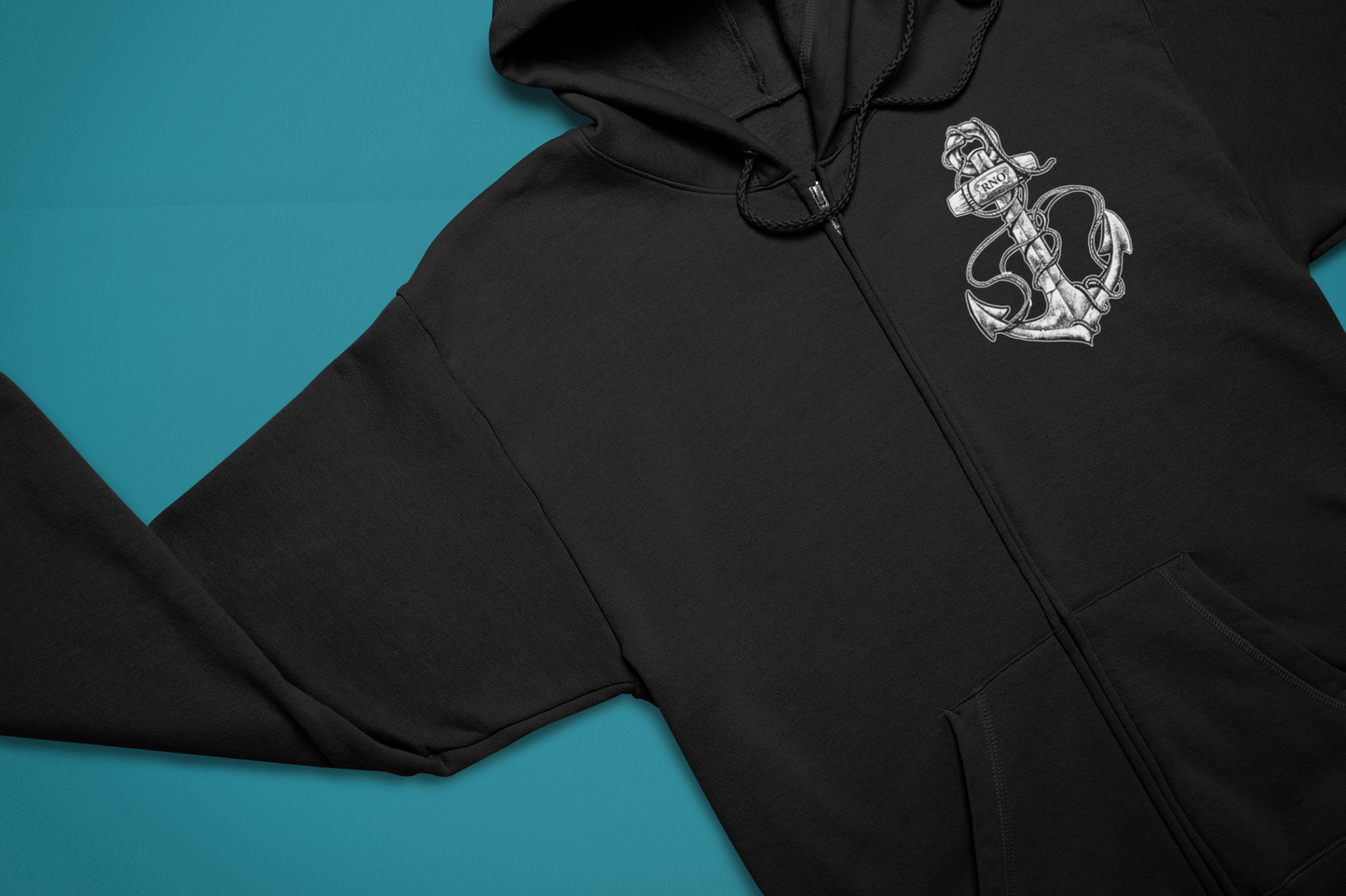 ZIPPER ANCHOR BLACK UNI