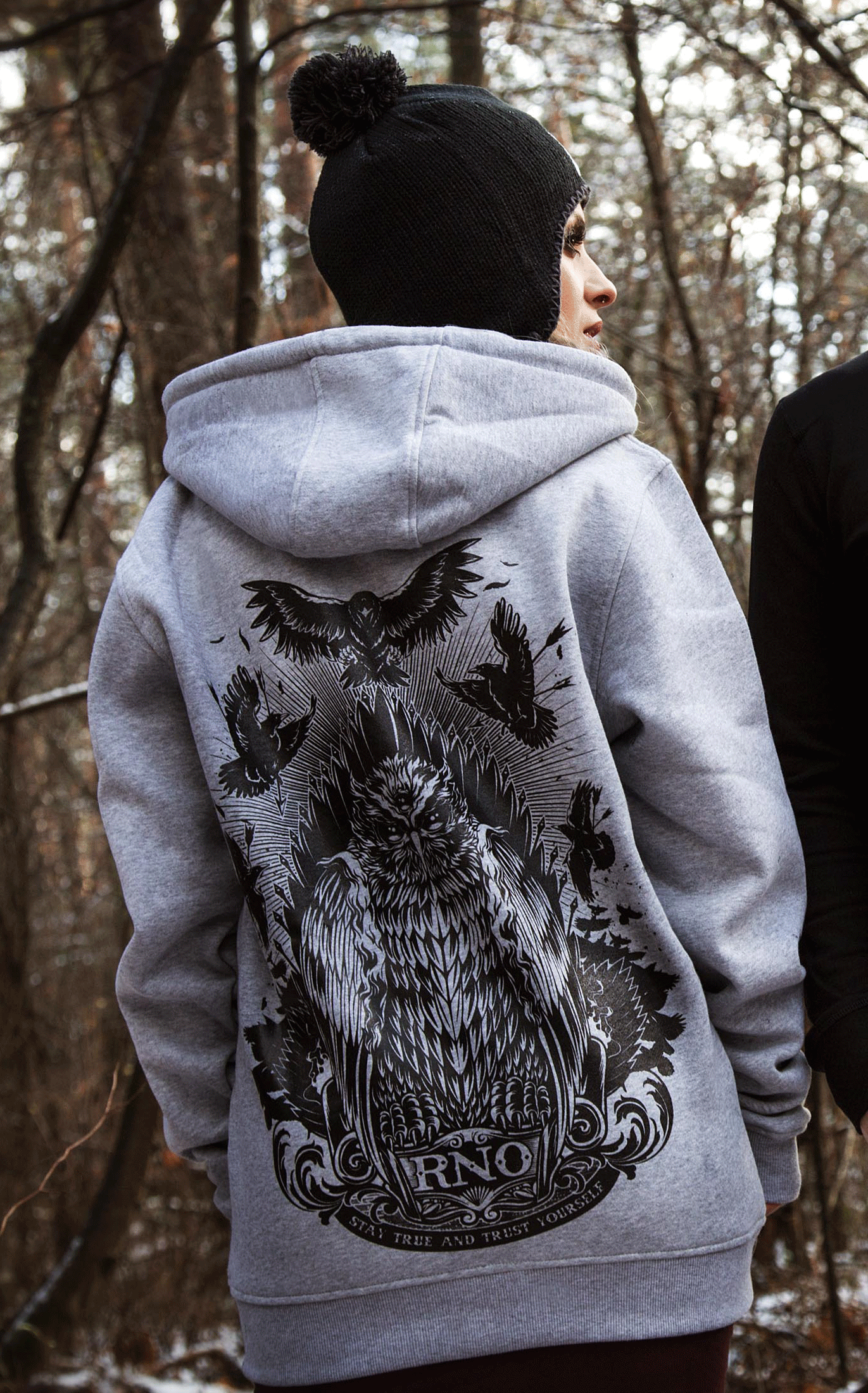 ZIPPER GOWLT GREY UNI