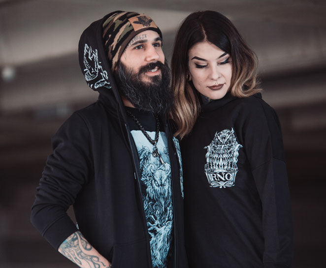 ZIPPER GOWLT BLACK UNI