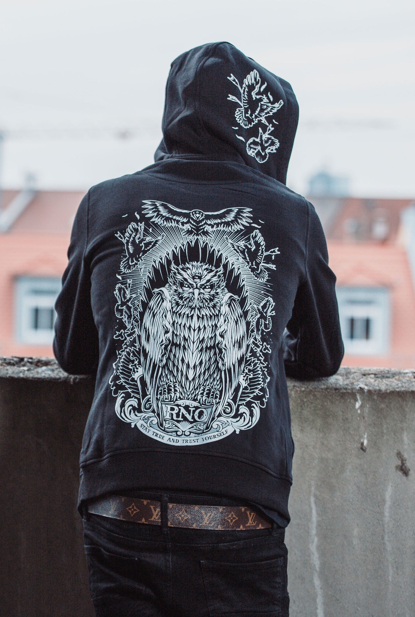 HOODIE GOWLT BLACK UNI