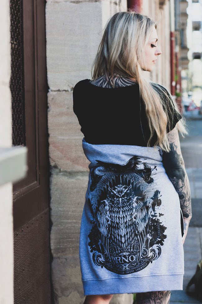 ZIPPER GOWLT GREY UNI