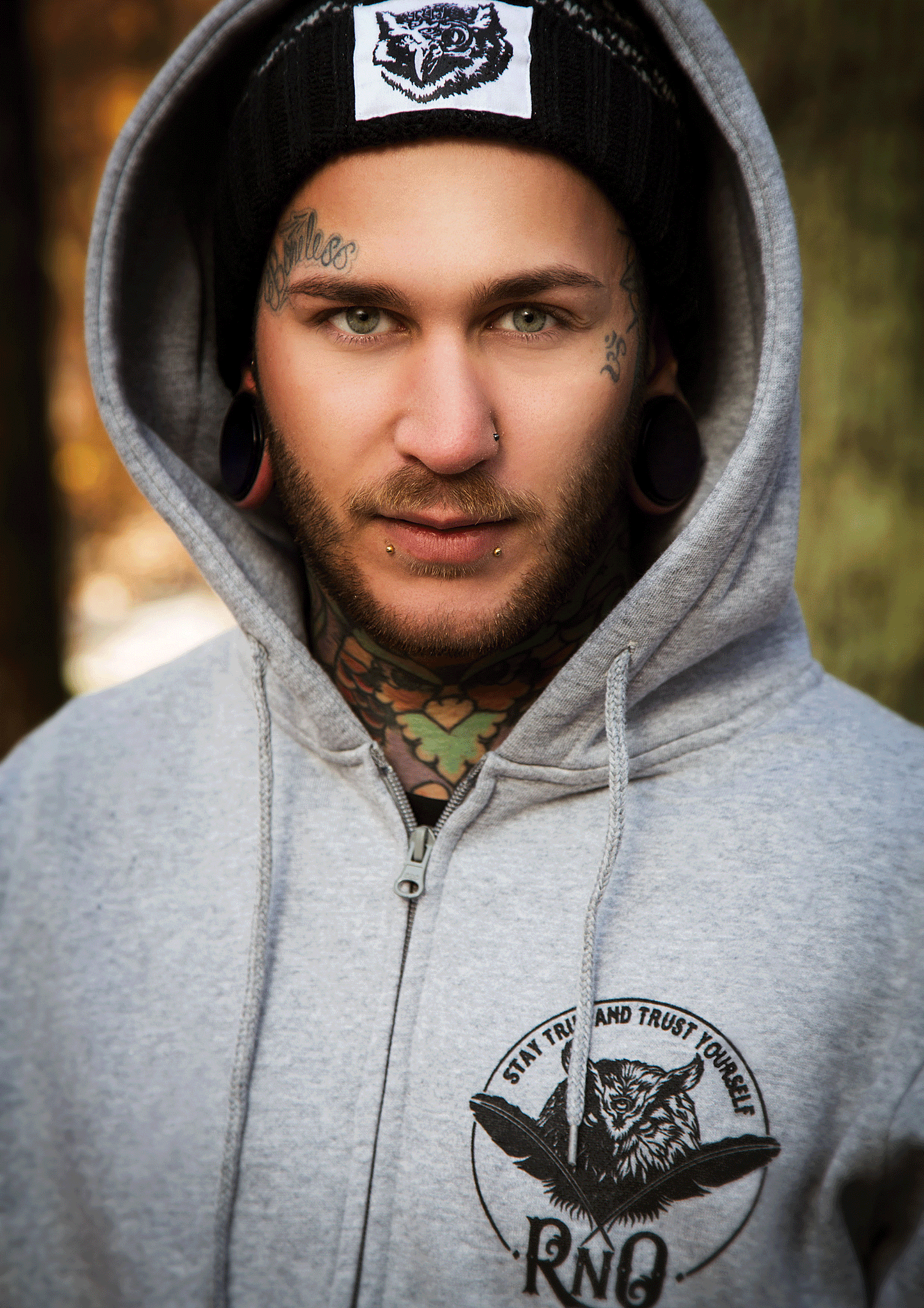 ZIPPER GOWLT GREY UNI