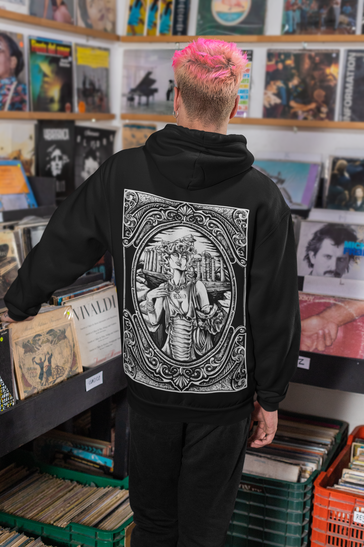 ZIPPER MEDOWLSA BLACK UNI