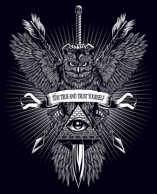 RNO Gymbag Swordowl Black