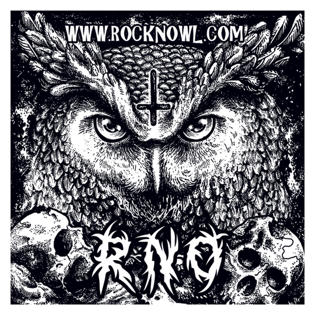 BEANIE D-OWL ALL-BLACK