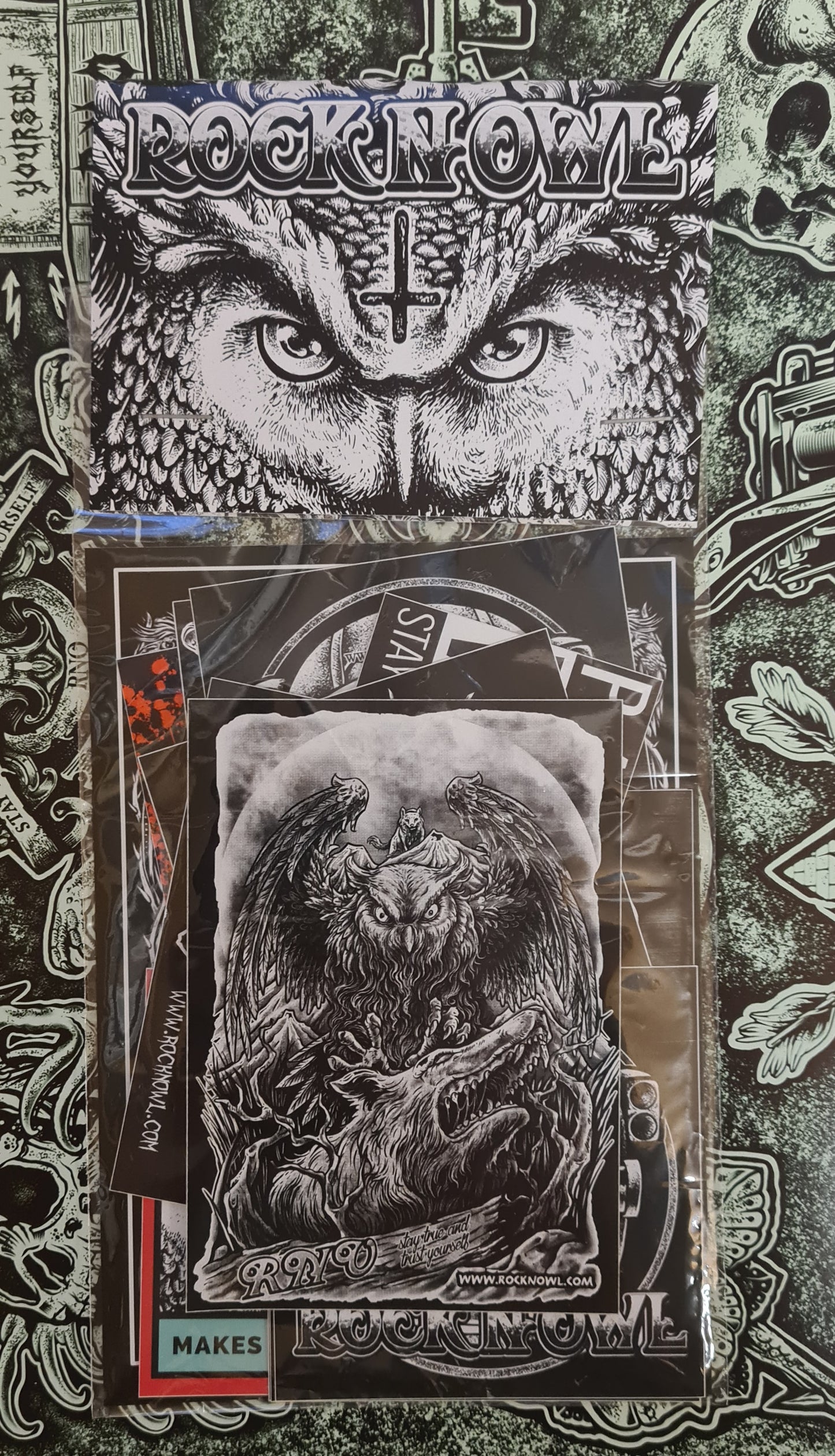 RNO STICKER AUFKLEBER SET